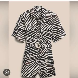 Banana Republic linen romper